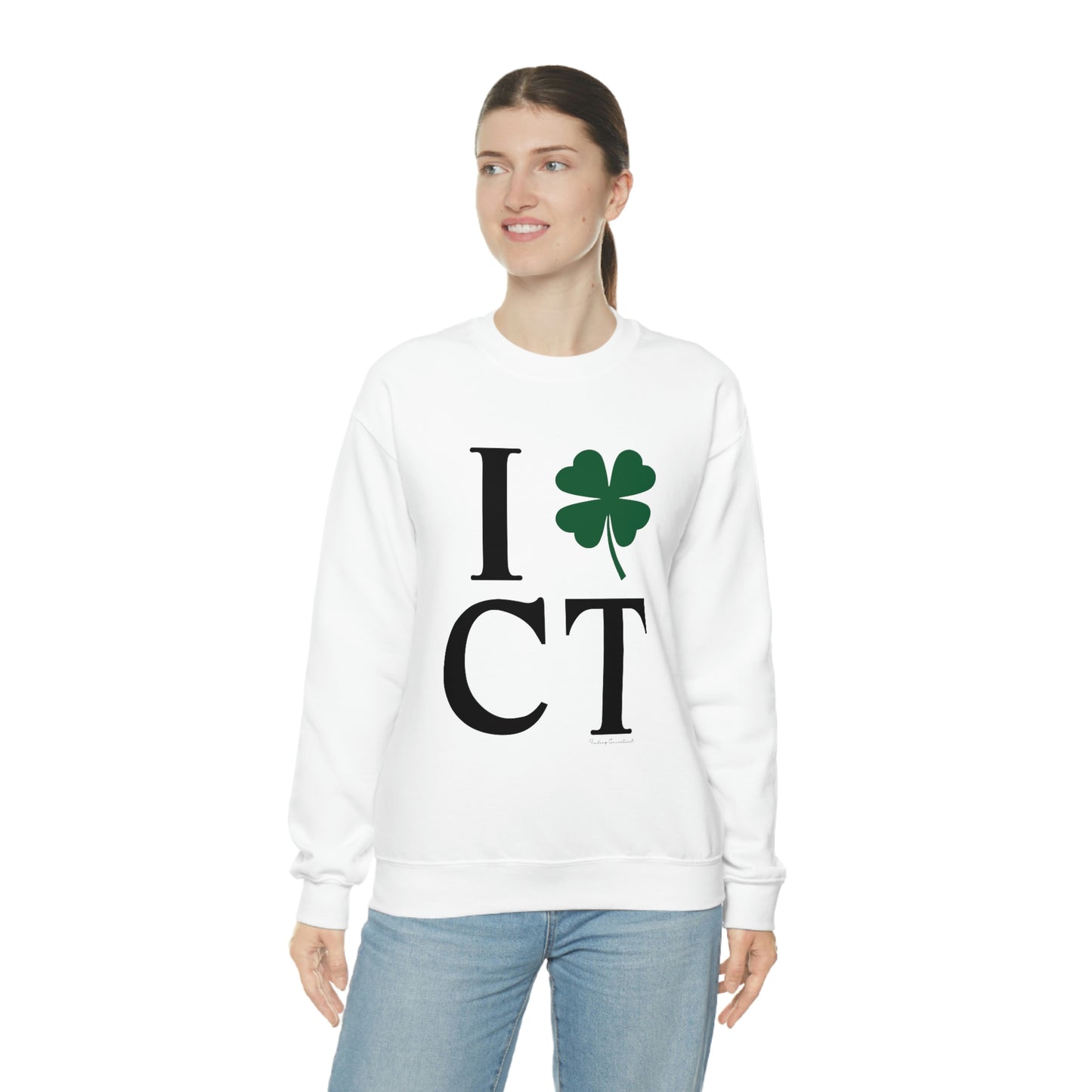 I Clover CT Unisex Heavy Blend™ Crewneck Sweatshirt