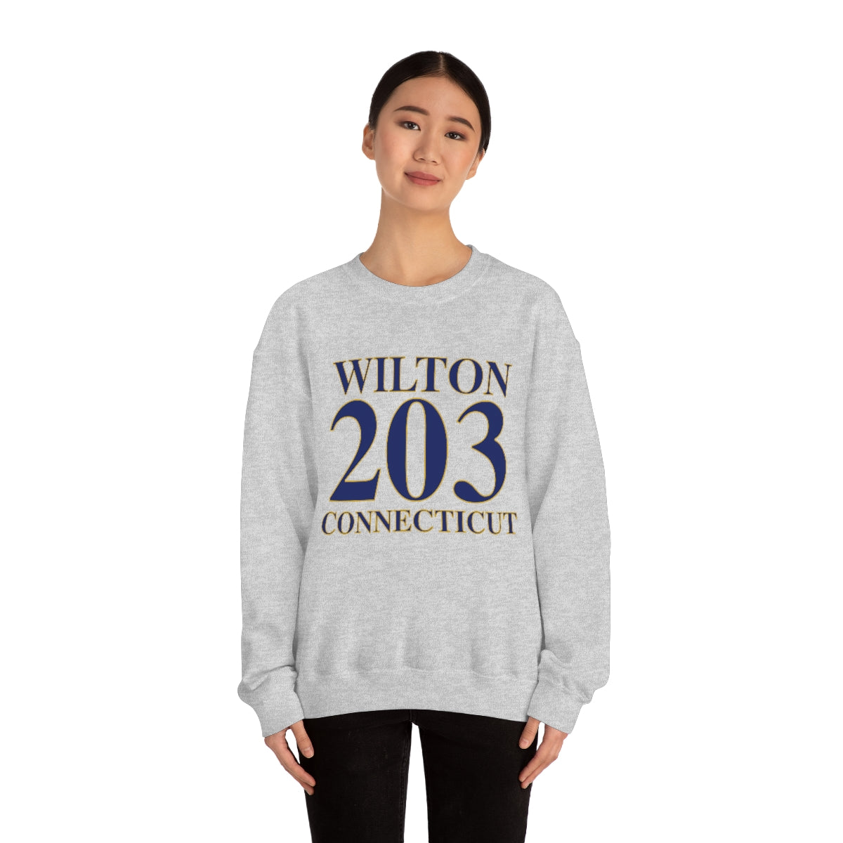 Wilton 203 Connecticut Unisex Heavy Blend™ Crewneck Sweatshirt