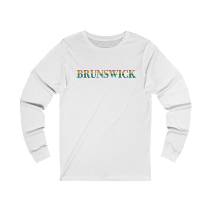 Brunswick Rainbow Unisex Jersey Long Sleeve Tee