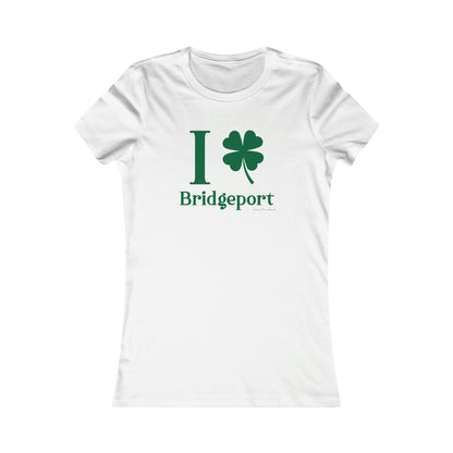 Bridgeport Connecticut St. Patrick’s Day shirt, I Clover Bridgeport