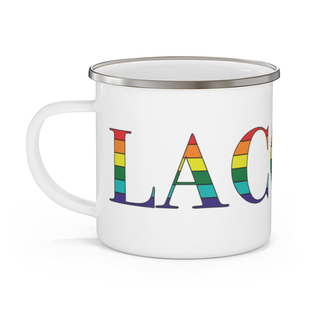 Laconia Rainbow Enamel Camping Mug