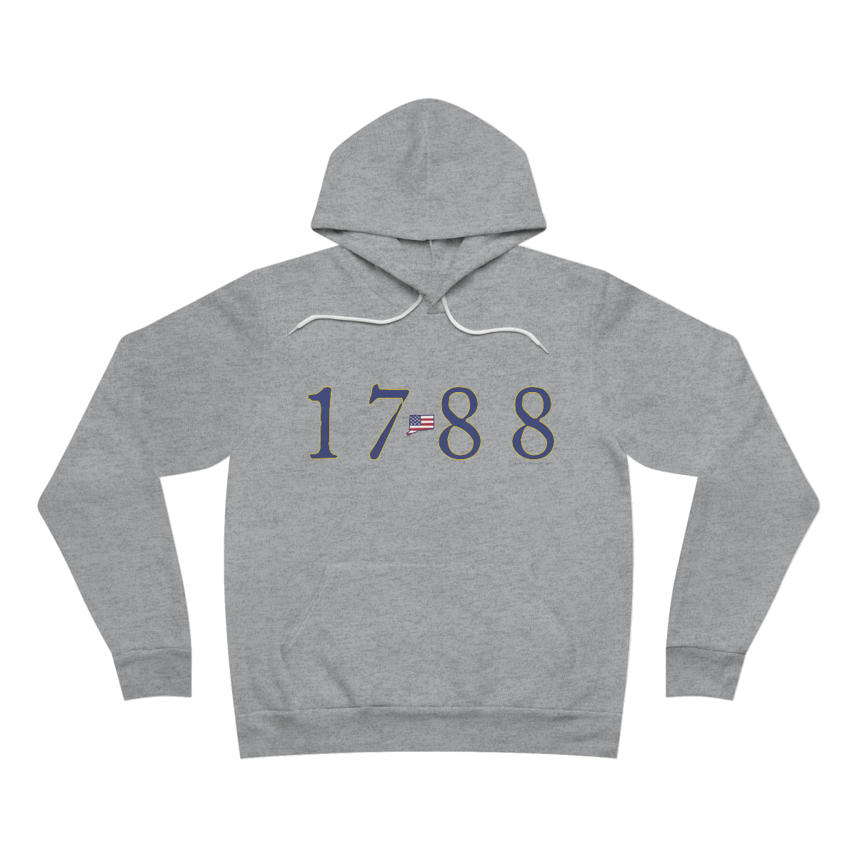 1788 connecticut hooded sweatshirt hoodie 