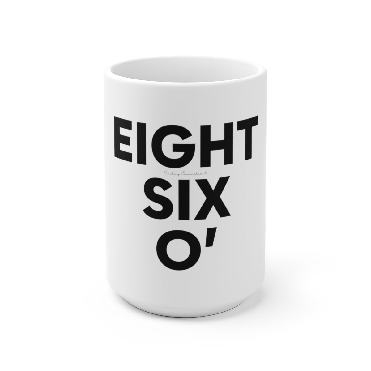 eight six oh / 860 / ct / connecticut mug 