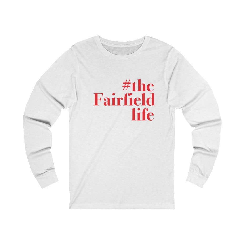 fairfield ct / connecticut long sleeve tee shirt