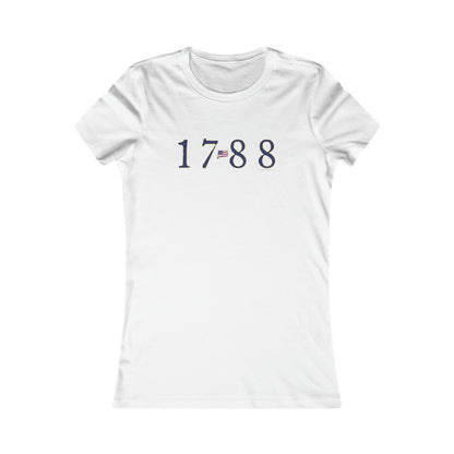 1788 Connecticut Women's tee shirt 