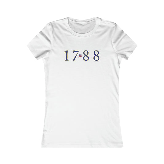 1788 Connecticut Women's tee shirt 