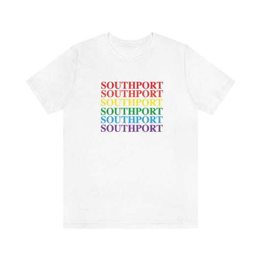 Do you have Southport Pride? Southport, Connecticut apparel and gifts including mugs including LGBTQ inspired tote bags. 10% of pride sales are donated to a Connecticut LGBTQ organization. Free shipping! 