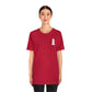 Fairfield Love (front and back) Unisex Jersey Short Sleeve Tee