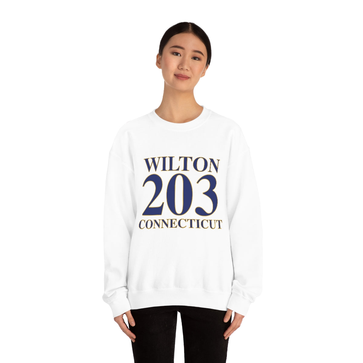 Wilton 203 Connecticut Unisex Heavy Blend™ Crewneck Sweatshirt