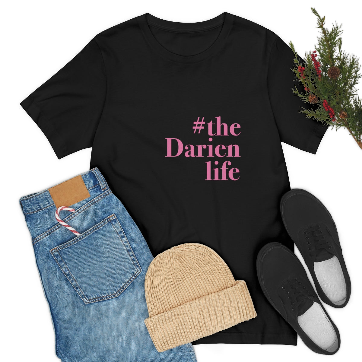 #thedarienlife darien connecticut short sleeve tee shirt