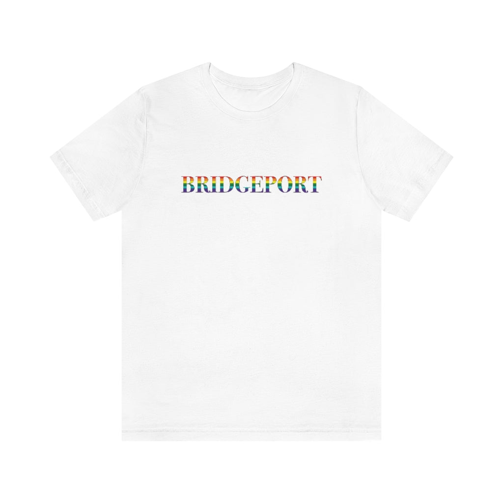 Bridgeport Rainbow Unisex Jersey Short Sleeve Tee