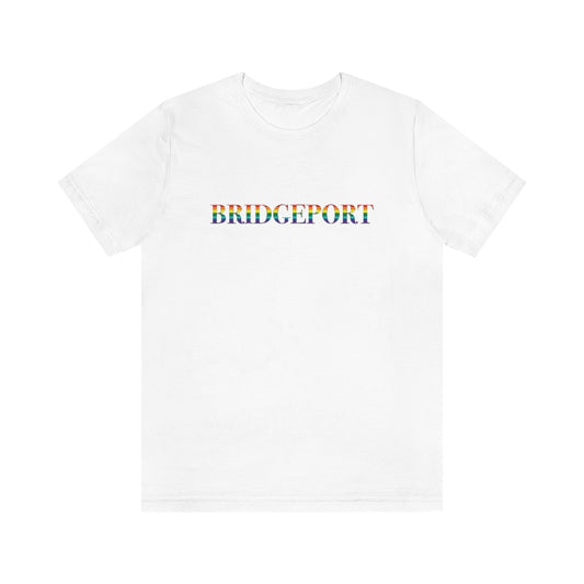 Bridgeport Rainbow Unisex Jersey Short Sleeve Tee