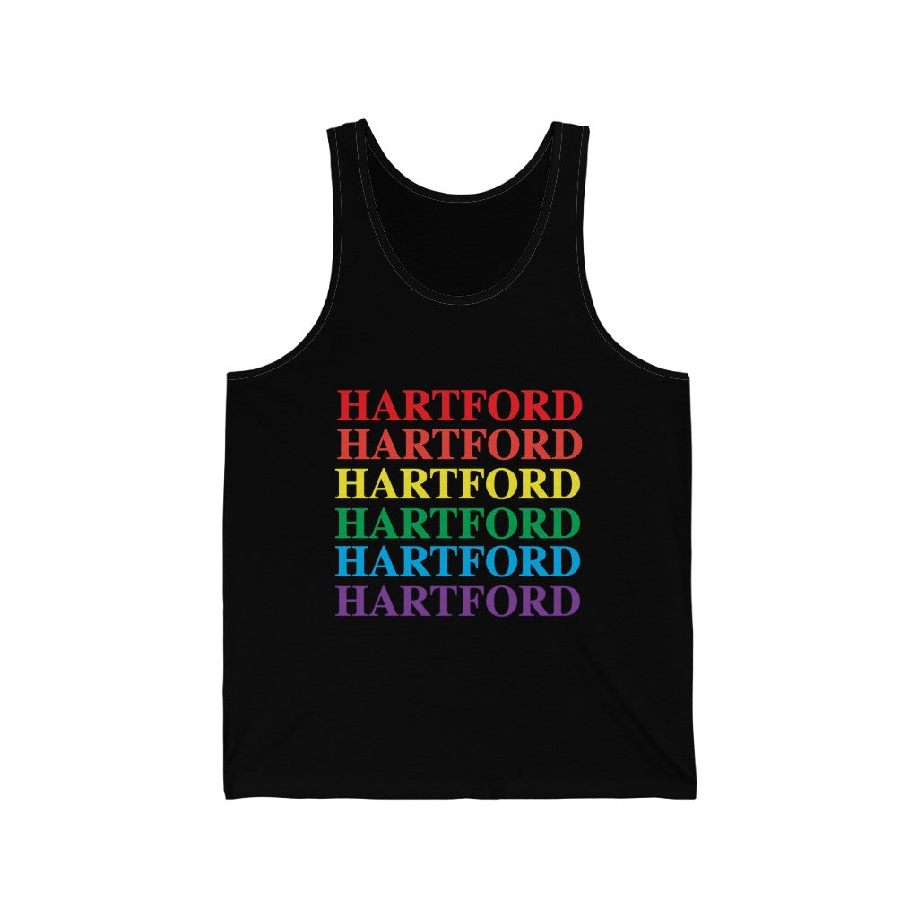  Do you have Hartford Connecticut Pride?  Hartford Connecticut apparel and gifts including tank tops. LGBTQ inspired. 10% of Pride sales is donated to a Connecticut LBGTQ organization.   For the latest Connecticut Pride information and events visit Finding Connecticut.   Click here to return to our home page