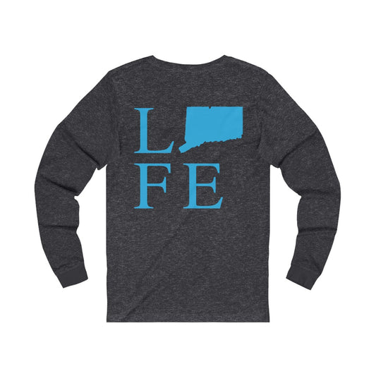 Connecticut life long sleeve tee shirt