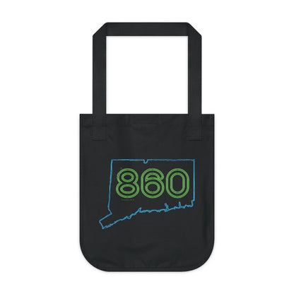 860 90's neon green tote bag // Connecticut gifts and merch // finding connecticut 