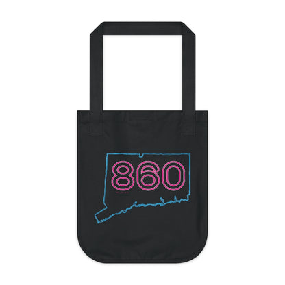 860 90's neon pink tote bag // connecticut gifts and merch // finding connecticut 