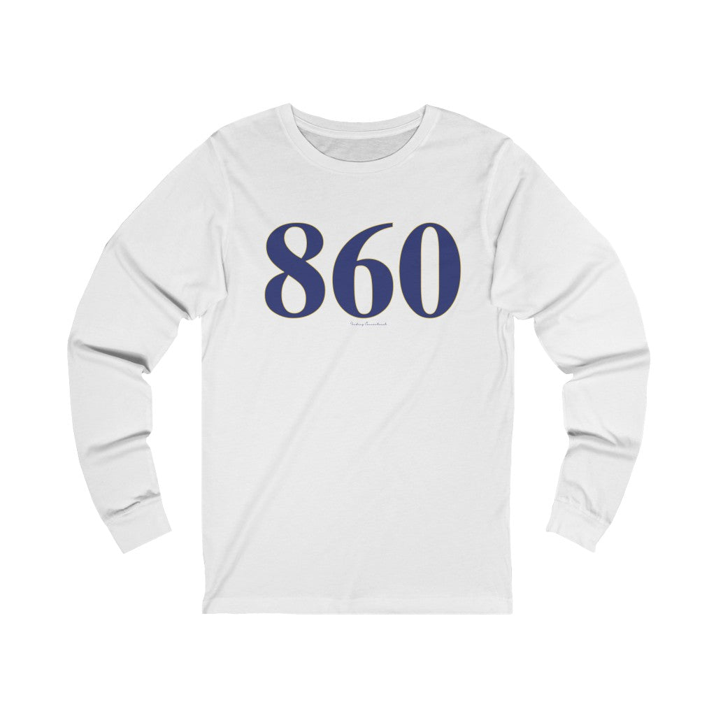 Connecticut Shirt. New Britain, southington, willimantic,  Bristol, old say brook, Torrington, east hartford, Windsor, Farmington, Glastonbury, West Hartford, Windsor locks, new milford, putnumn, storrs  simsbury, deep river, vernon rockville, Wethersfield, newington,  mystic, East Hampton, niantic, lcolchester, coventry, Essex, haddam,  old Lyme

860 Connecticut // 860 Connecticut unisex long sleeve shirt// finding connecticut 