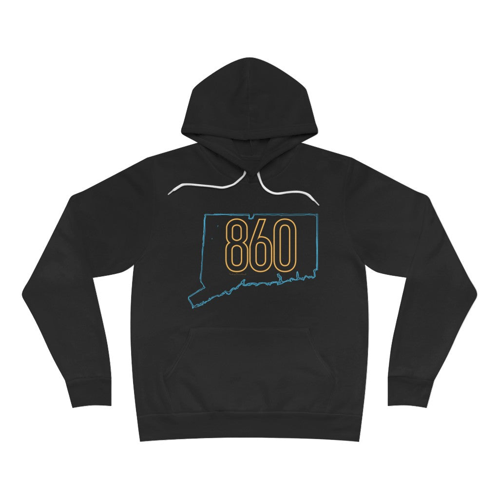 Connecticut hoodie. New Britain, southington, willimantic,  Bristol, old say brook, Torrington, east hartford, Windsor, Farmington, Glastonbury, West Hartford, Windsor locks, new milford, putnumn, storrs  simsbury, deep river, vernon rockville, Wethersfield, newington,  mystic, East Hampton, niantic, lcolchester, coventry, Essex, haddam,  old Lyme,

860 Connecticut neon orange / 860 ct  unisex  hoodie sweatshirt // finding connecticut  