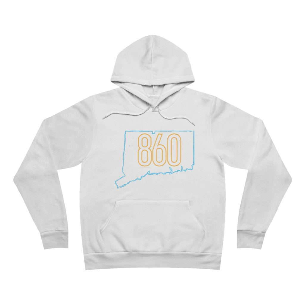 Connecticut hoodie. New Britain, southington, willimantic,  Bristol, old say brook, Torrington, east hartford, Windsor, Farmington, Glastonbury, West Hartford, Windsor locks, new milford, putnumn, storrs  simsbury, deep river, vernon rockville, Wethersfield, newington,  mystic, East Hampton, niantic, lcolchester, coventry,

860 Connecticut neon orange / 860 ct  unisex  hoodie sweatshirt // finding connecticut  