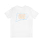 860 Connecticut neon orange / 860 ct  unisex  t shirt // finding connecticut    