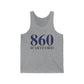 860 Hartford Unisex Jersey Tank 860 Hartford Collection. Inspired by the Connecticut flag and the 860! Show off for your pride for Connecticut and Hartford!   Proceeds of this collection go to help build Finding Connecticut’s website and brand. • Free USA shipping   Click here to go to our home page

860 Hartford // Hartford Connecticut unisex tank top shirt // finding connecticut 