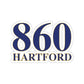 860 Hartford Kiss-Cut Stickers 860 Hartford Collection. Inspired by the Connecticut flag and the 860! Show off for your pride for Connecticut and Hartford!   Proceeds of this collection go to help build Finding Connecticut’s website and brand. • Free USA shipping   Click here to go to our home page 

860 Hartford // Hartford ct stickets // finding connecticut