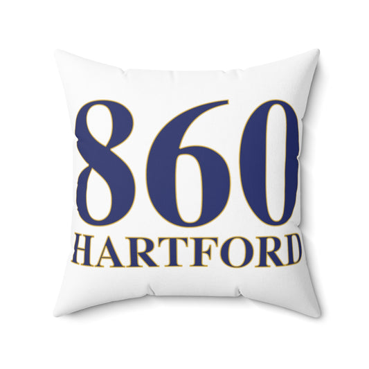 860 Hartford Spun Polyester Square Pillow 860 Hartford Collection. Inspired by the Connecticut flag and the 860! Show off for your pride for Connecticut and Hartford!   Proceeds of this collection go to help build Finding Connecticut’s website and brand. • Free USA shipping   Click here to go to our home page

860 Hartford // hartford connecticut pillow /// finding connecticut