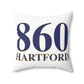 860 Hartford Spun Polyester Square Pillow 860 Hartford Collection. Inspired by the Connecticut flag and the 860! Show off for your pride for Connecticut and Hartford!   Proceeds of this collection go to help build Finding Connecticut’s website and brand. • Free USA shipping   Click here to go to our home page

860 Hartford // hartford connecticut pillow /// finding connecticut