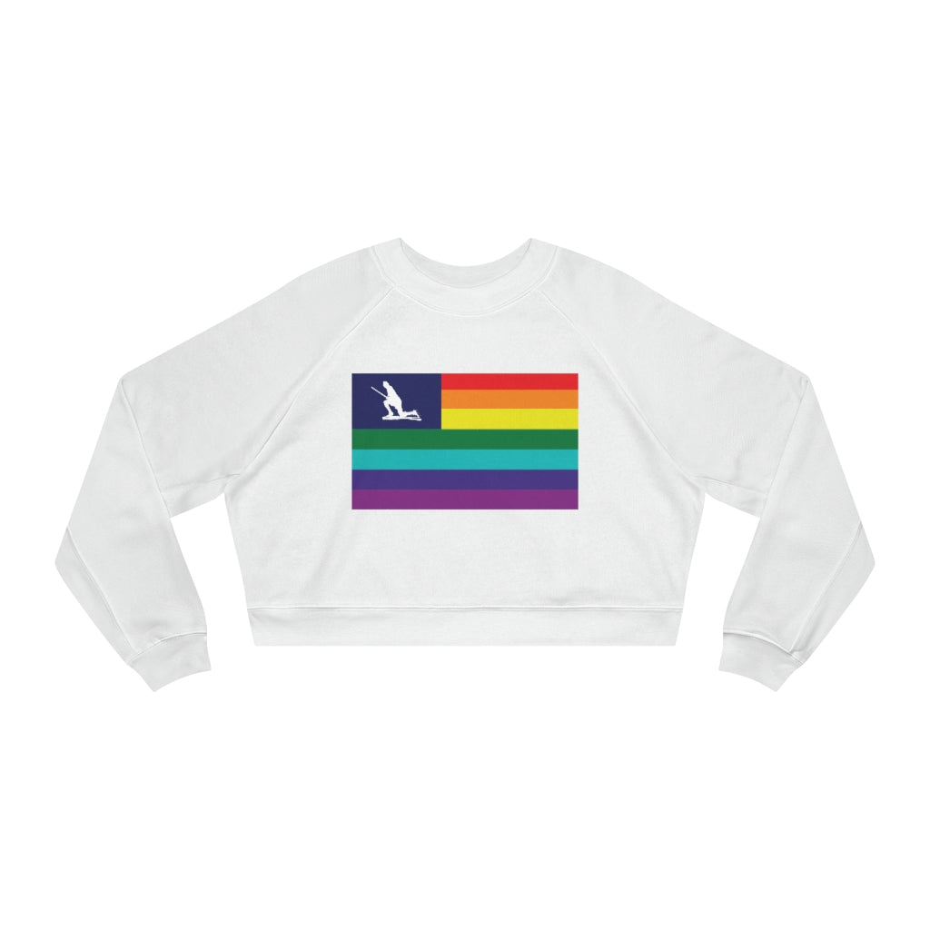 minuteman pride westprot ct womens cropped sweatshirt