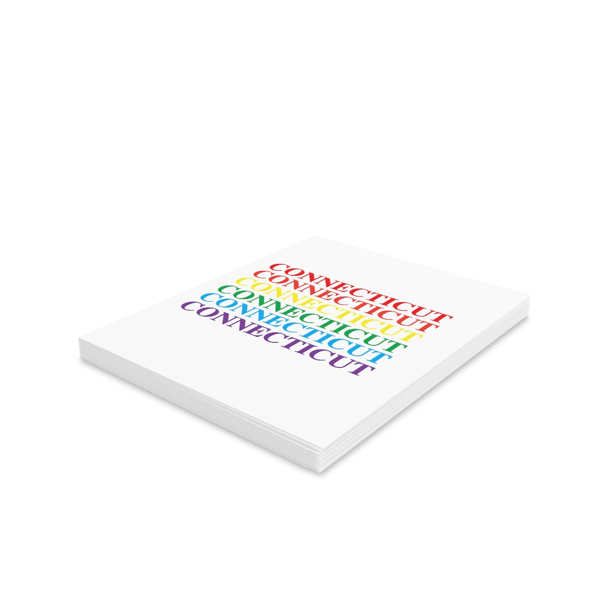 Connecticut Pride Greeting Cards (8, 16, and 24 pcs)