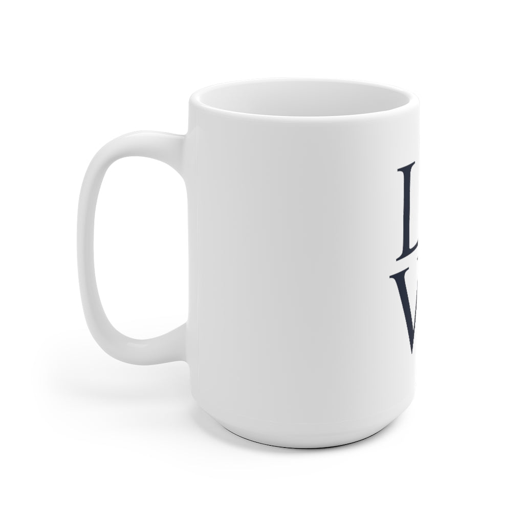 Minuteman Love White Ceramic Mug