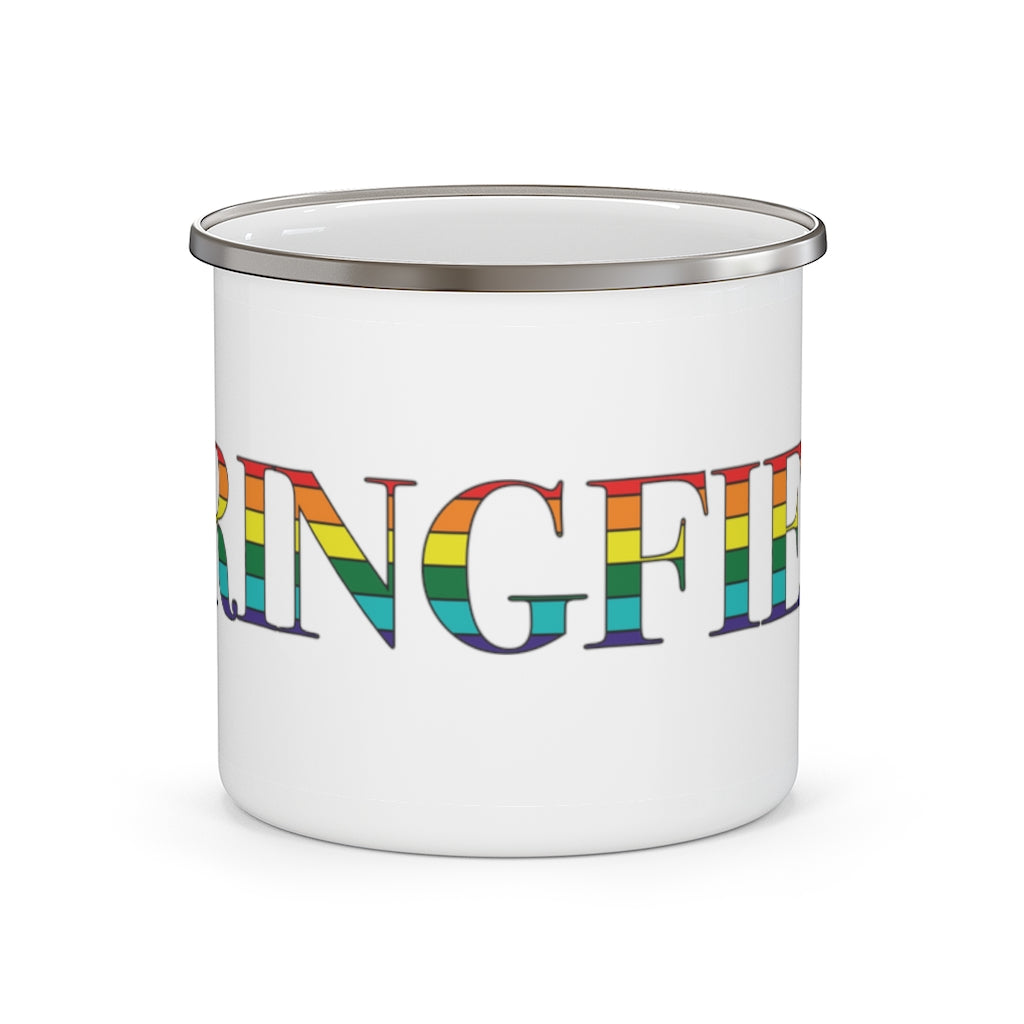 Springfield Rainbow Enamel Camping Mug