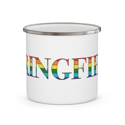 Springfield Rainbow Enamel Camping Mug