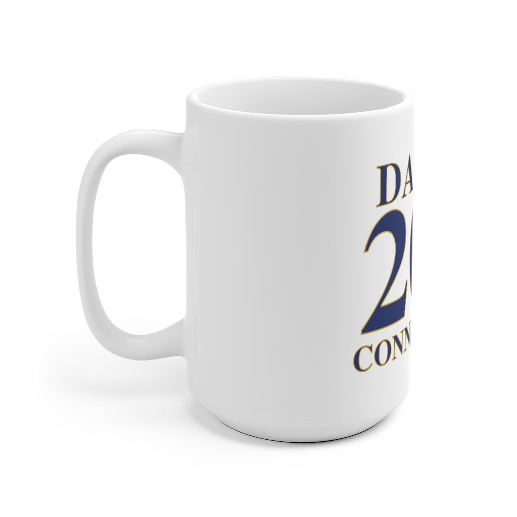 Darien 203 Connecticut White Ceramic Mug