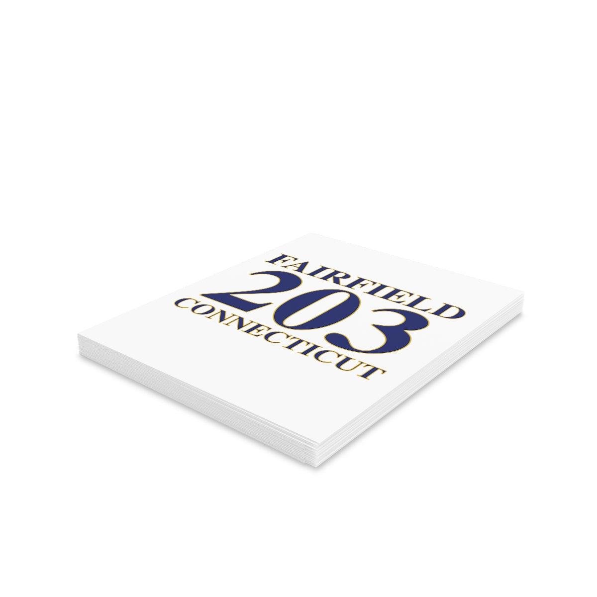 Fairfield 203 Connecticut Greeting Cards (8, 16, and 24 pcs)