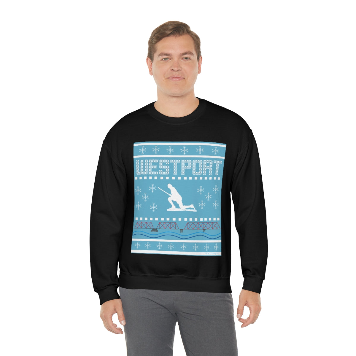 Westport Ugly Holiday Unisex Heavy Blend™ Crewneck Sweatshirt