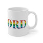 Concord Rainbow  White Ceramic Mug