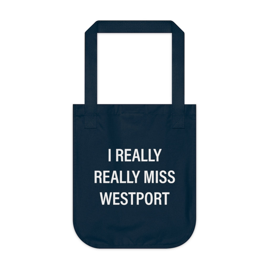 westport ct // connecticut tote bag