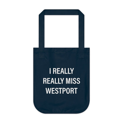 westport ct // connecticut tote bag