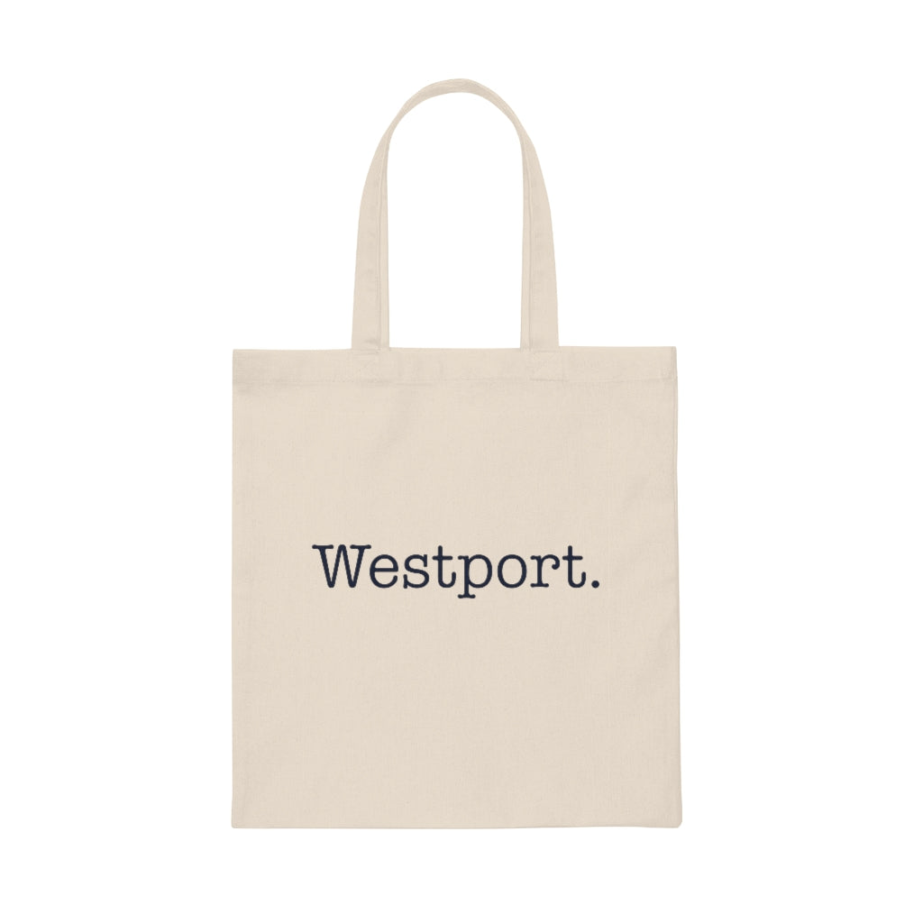 westport ct tote bag