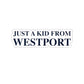 Just a kid from Westport Kiss-Cut Stickers