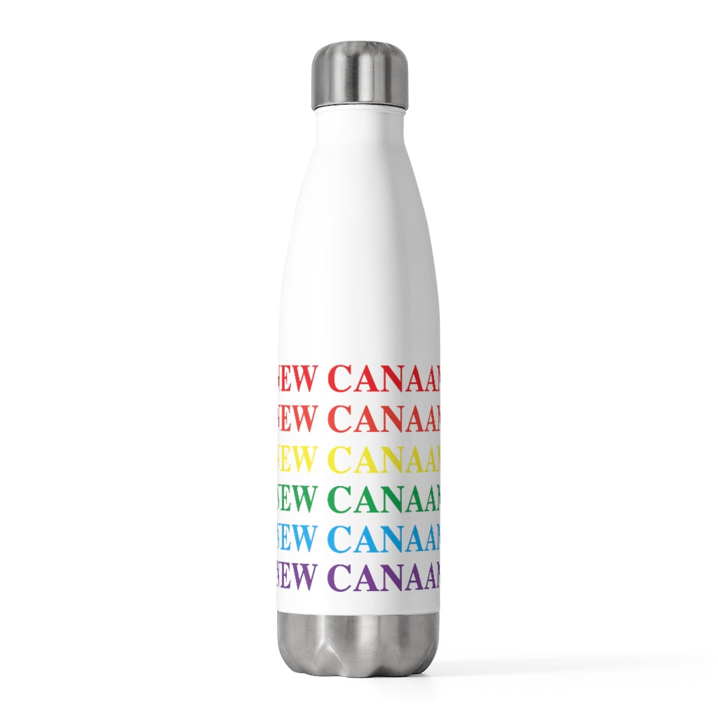 New Canaan connecticut  LGBTQ Pride water bottle