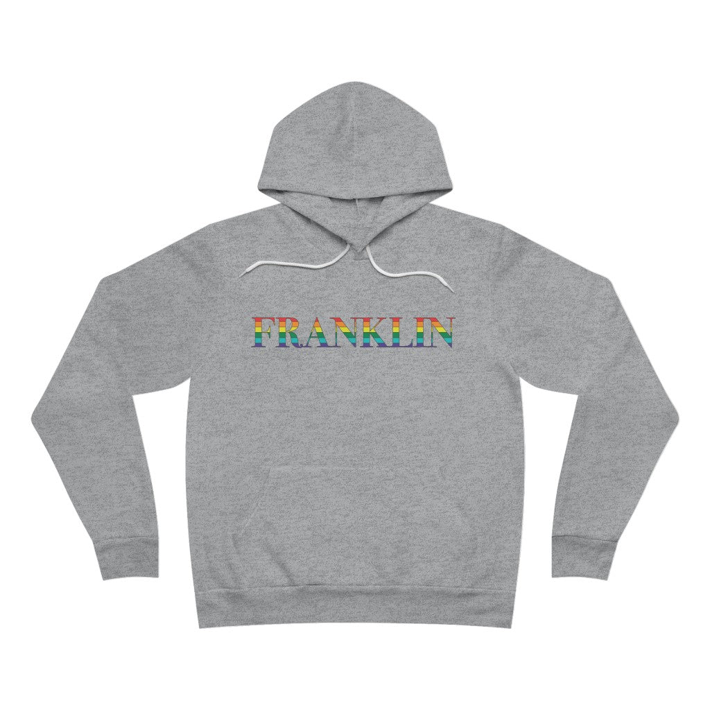 Franklin Rainbow Unisex Sponge Fleece Pullover Hoodie