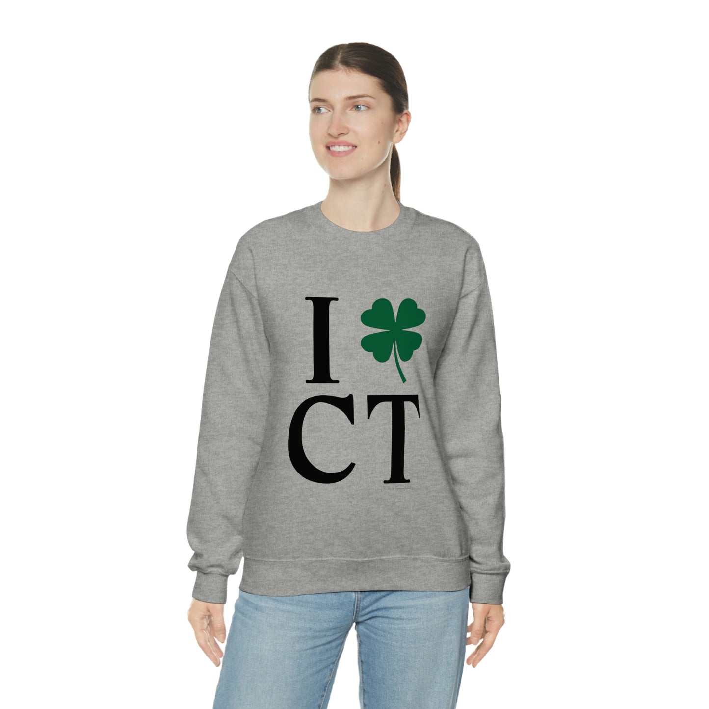 I Clover CT Unisex Heavy Blend™ Crewneck Sweatshirt