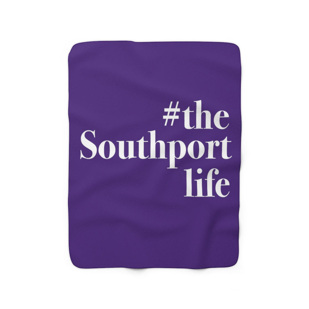 #thesouthportlife Sherpa Fleece Blanket