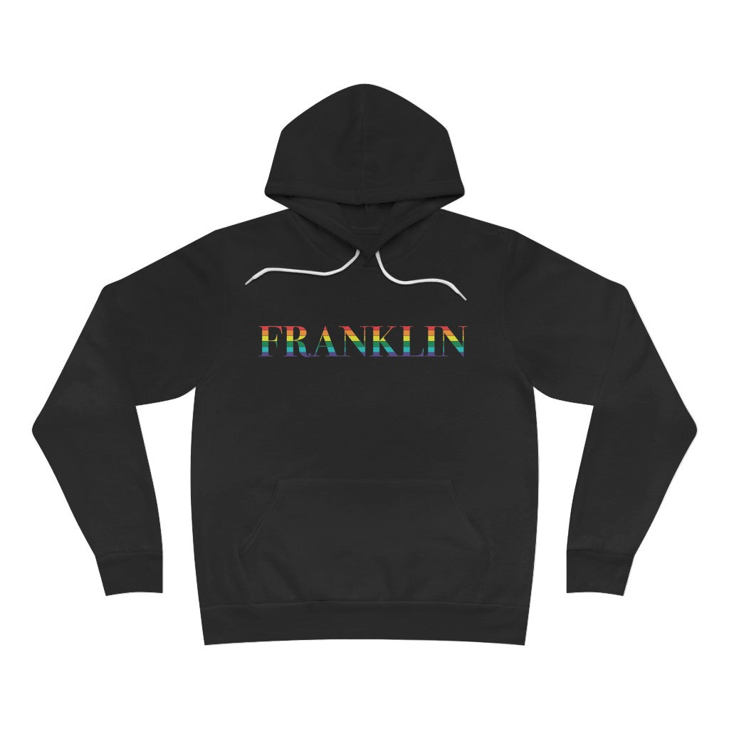 Franklin Rainbow Unisex Sponge Fleece Pullover Hoodie