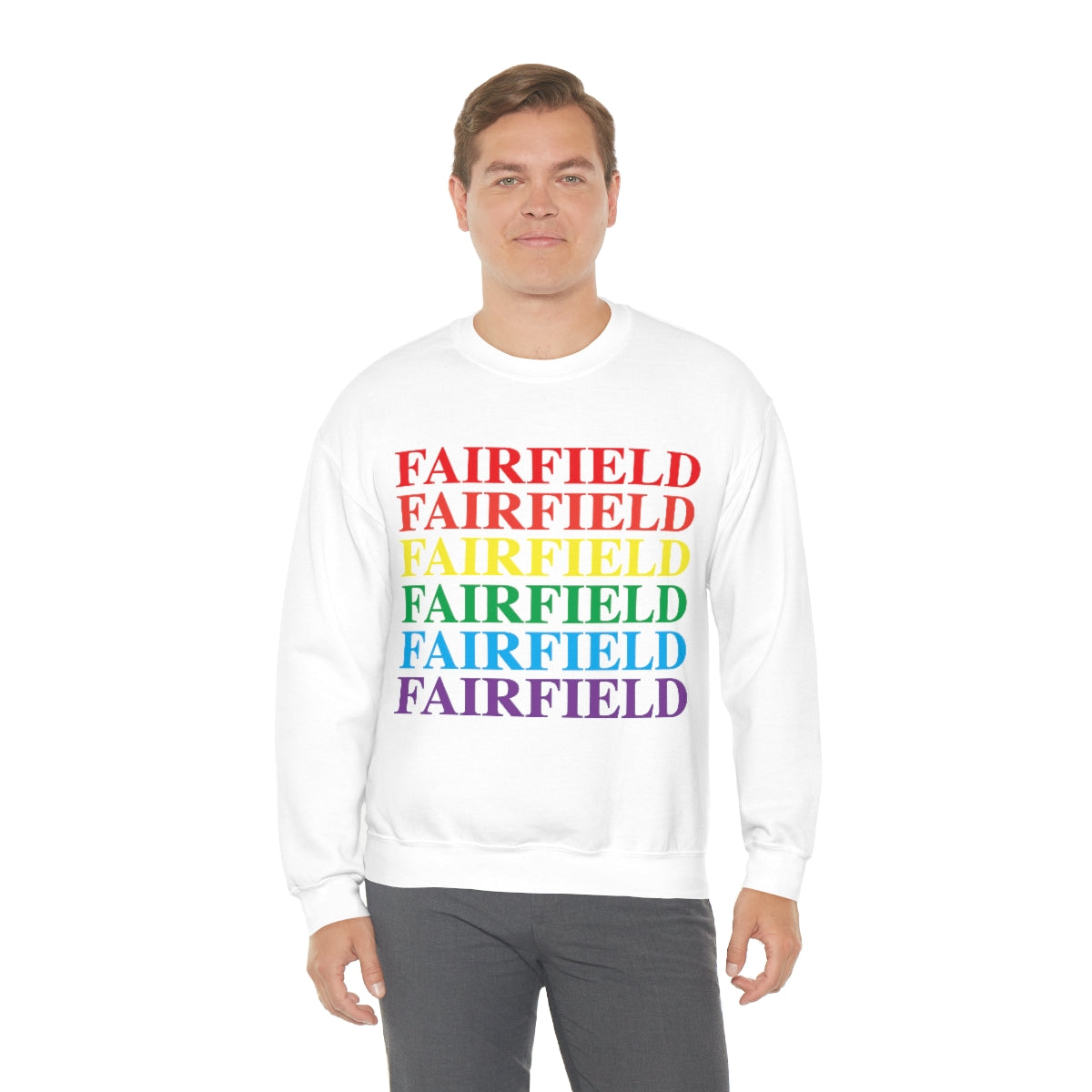 Fairfield Pride Unisex Heavy Blend™ Crewneck Sweatshirt