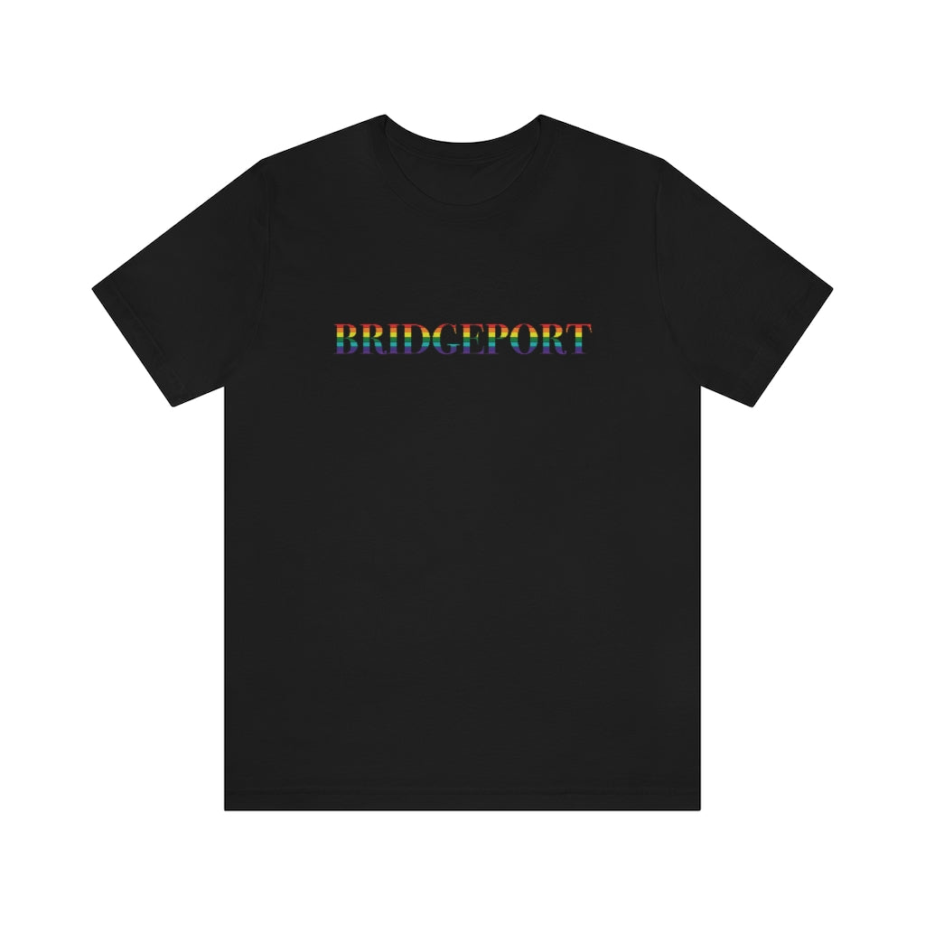 Bridgeport Rainbow Unisex Jersey Short Sleeve Tee