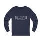 Darien Coordinates Unisex Jersey Long Sleeve Tee