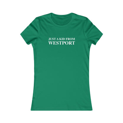 westport ct / connecticut womens tee shirts 